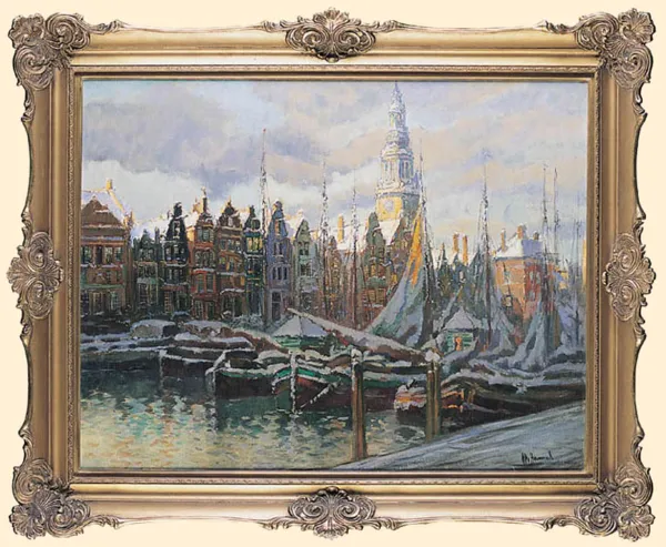 Otto Hamel, PORT W AMSTERDAMIE