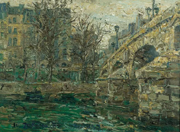Włodzimierz Zakrzewski, PARYŻ. PONT MARIE, 1964-1967