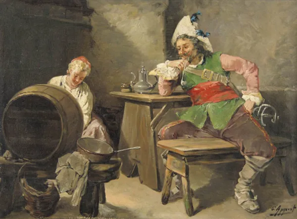 Georges Appert, ŻOŁNIERZ I SZYNKARECZKA