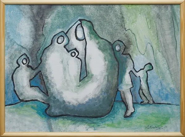 Lucyna Kuśnierczyk, Matka, z cyklu Macierzyństwo, 2006