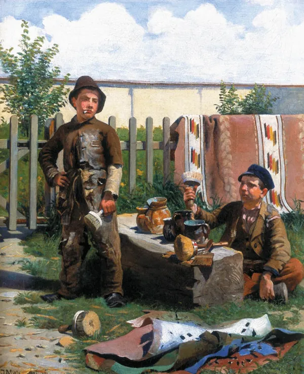 Jacek Malczewski, 71. Dyskusja o sztuce, 1886