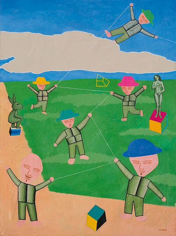 Zbigniew  Krygier, Zabawa w Zająca, 2008