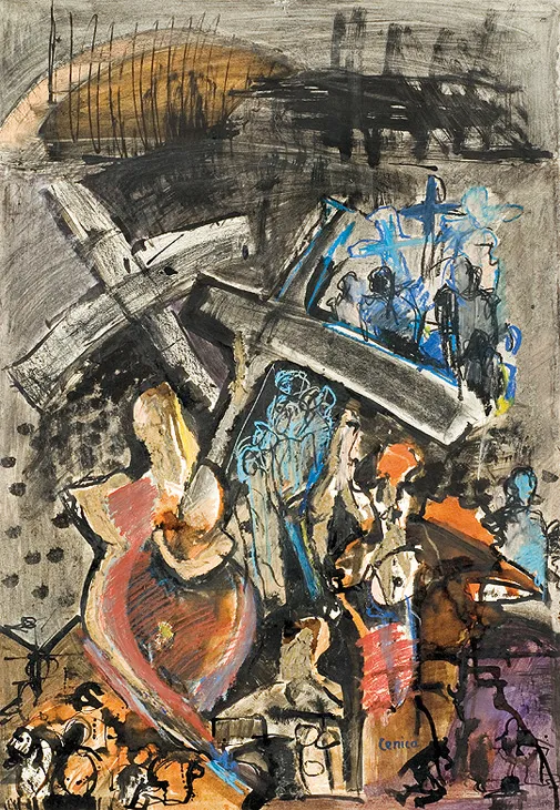 Alfred Lenica, KOMPOZYCJA, lata 40. XX w.