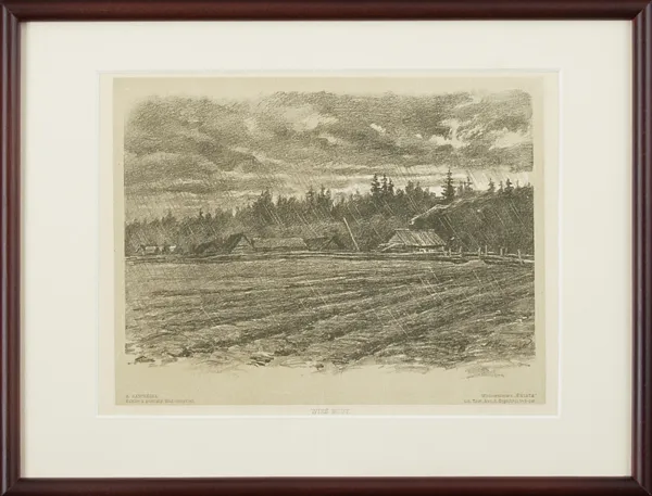 Antoni Kamieński, Wieś Budy, z cyklu szkice z Puszczy Białowieskiej