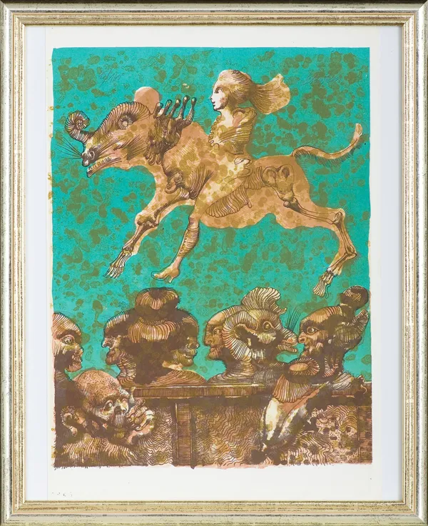 Jan Lebenstein, LONGCHAMPS, 1972