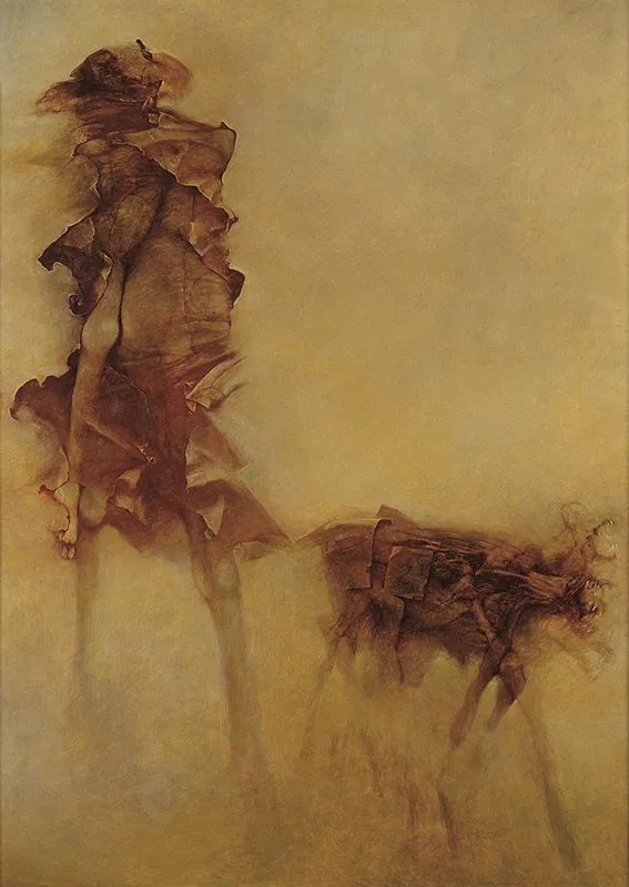 Zdzisław Beksiński, 47. Bez tytułu, lata 90.