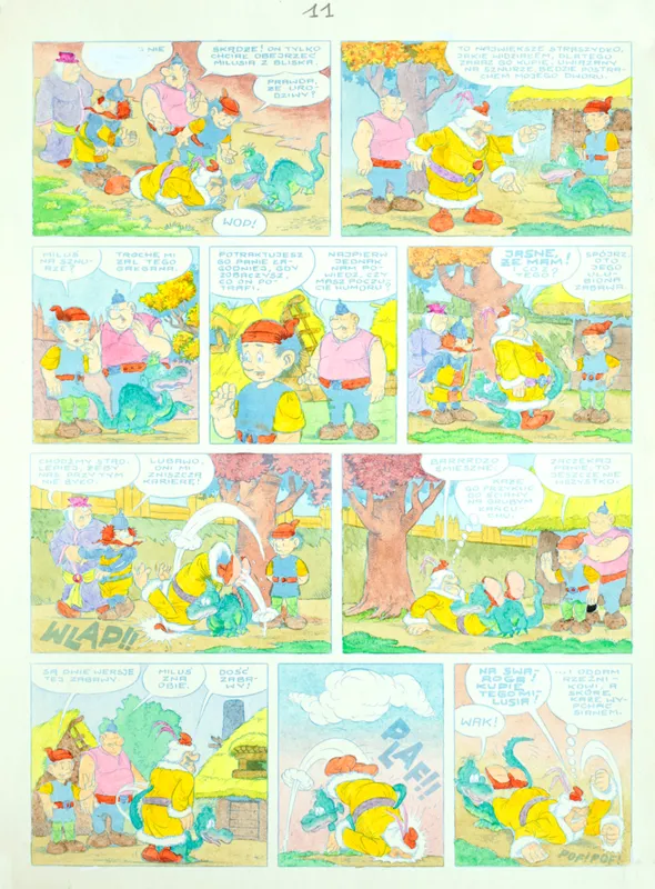 Janusz Christa, Kajko i Kokosz- Zamach na Milusia 