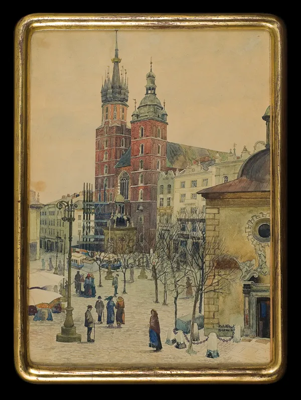 Richard  Wiltsch, RYNEK KRAKOWSKI, 1916