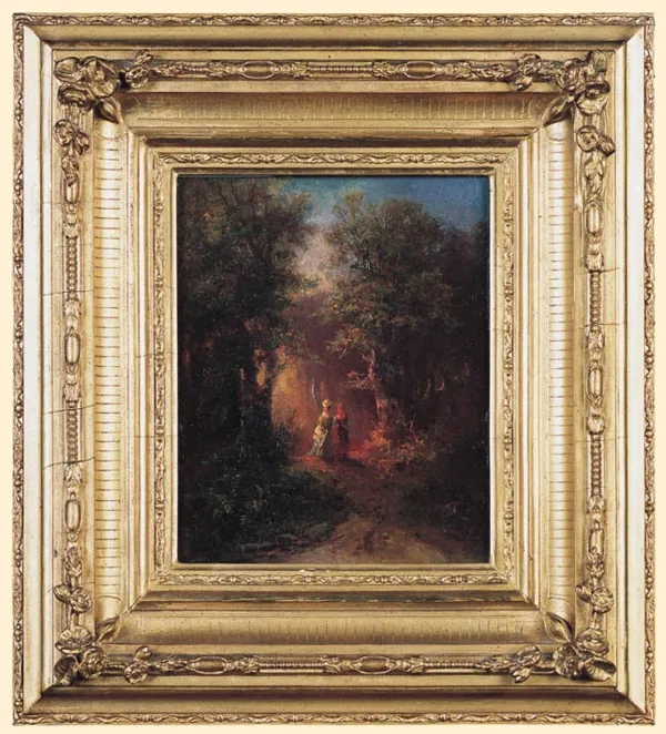 Franz Emil Krause, W PARKU, ok. 1880