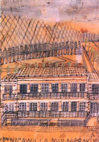 Nikifor Krynicki, Willa w Krynicy