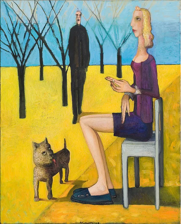 Mira  Andrzejewska Kalkowska, Na spacerze, 2012