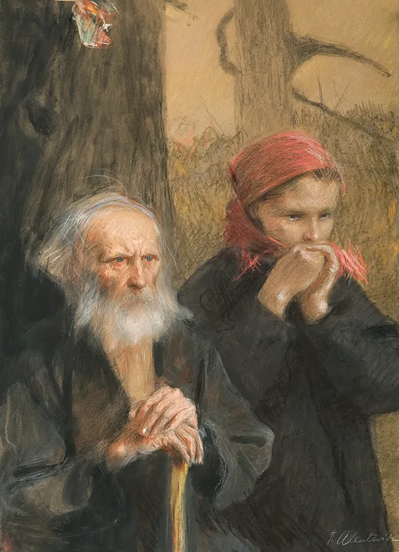 Teodor Axentowicz, STAROŚĆ I MŁODOŚĆ