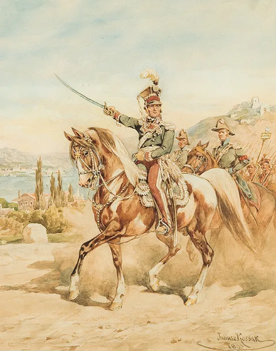Juliusz Kossak, MARSZ, MARSZ DĄBROWSKI..., 1897 