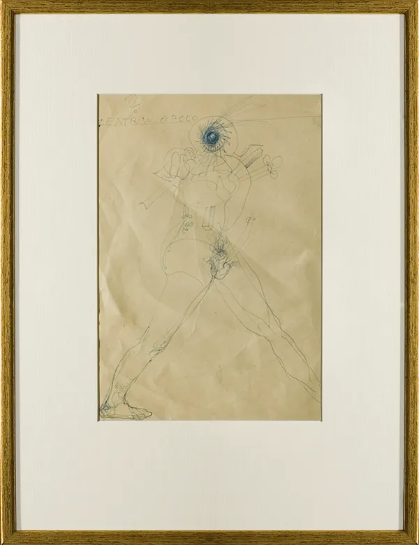 Franciszek Starowieyski, Szkic do plakatu 