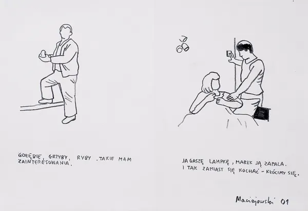 Marcin Maciejowski, Gołębie, grzyby, ryby...; Ja gaszę lampkę..., 200