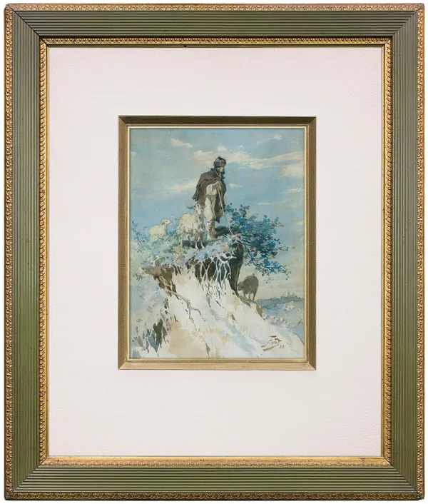 Julian Fałat, PASTUSZEK ŻMUDZKI, 1882