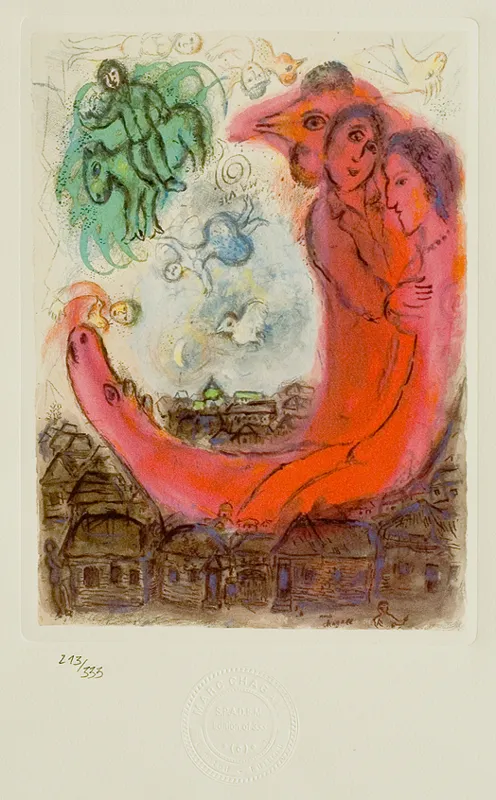 Marc Chagall, Kompozycja Ma vie