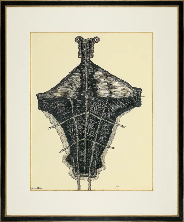 Jan Lebenstein, FIGURA OSIOWA, 1960