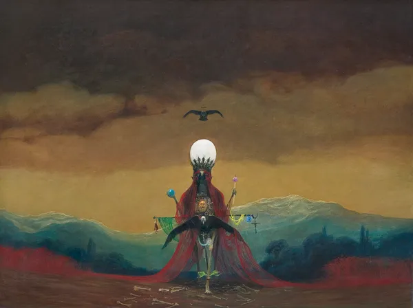 Zdzisław Beksiński, BEZ TYTUŁU, 1974