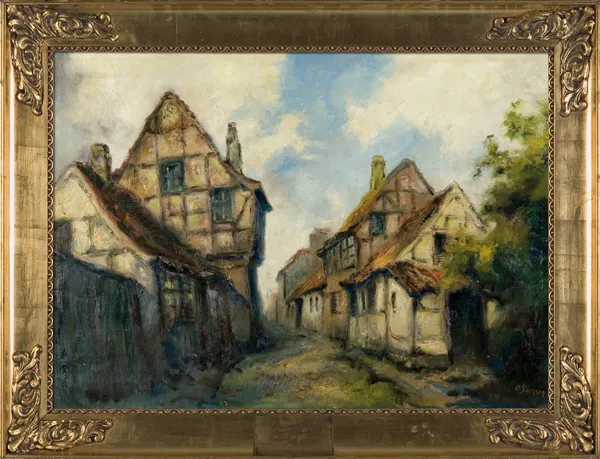 Ove Carl  Svenson, ULICZKA W MIASTECZKU, 1931 (?)