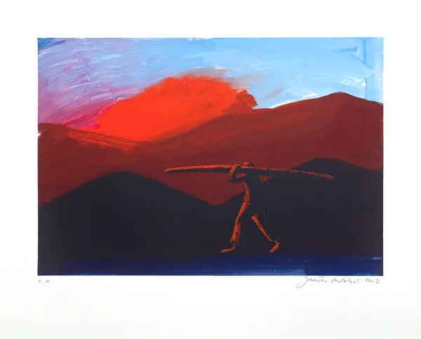 Jarosław Modzelewski, Niosący ścięte drzewo, 2007