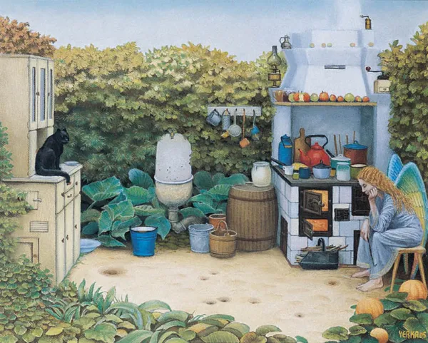 Jacek Yerka, ANIELSKA KUCHNIA, 2005