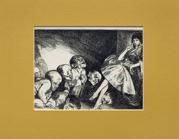 Małgorzata Leszczewska-Włodarska, Kopia pracy Brunona Schulza Pielgrzymi, 1991