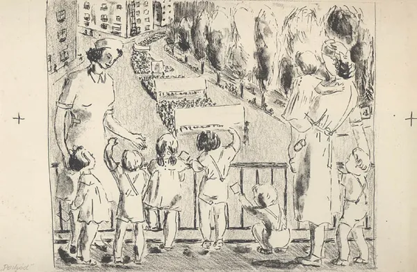 Maria  Bronikowska, Pochód, pocz. lat 50.