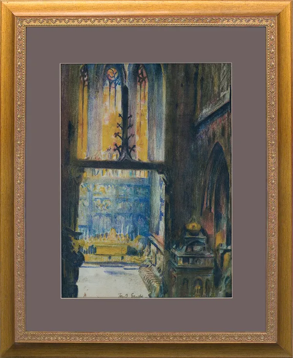 Teodor Grott, WNĘTRZE KOŚCIOŁA MARIACKIEGO, 1911