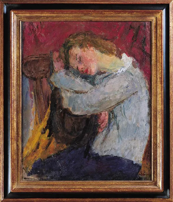 Eugeniusz Eibisch, Śpiąca Dziewczyna, przed 1939