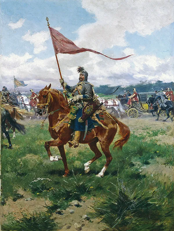 Józef Brandt, Chorąży królewski