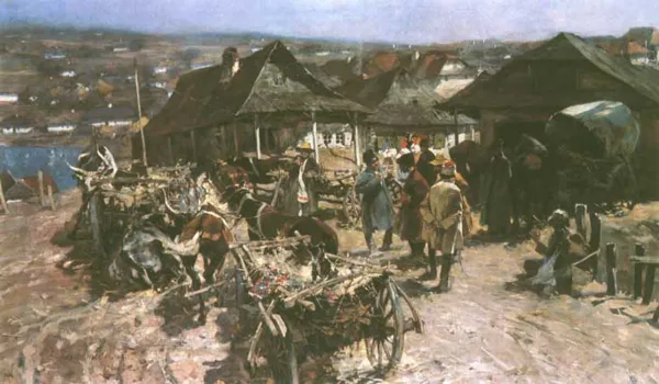 Stanisław Bohusz - Siestrzeńcewicz, W miasteczku