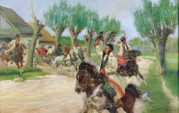 Jerzy Kossak, Wesele krakowskie