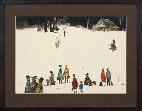 Jan Marcin Szancer, Przerwa w podróży, 1965