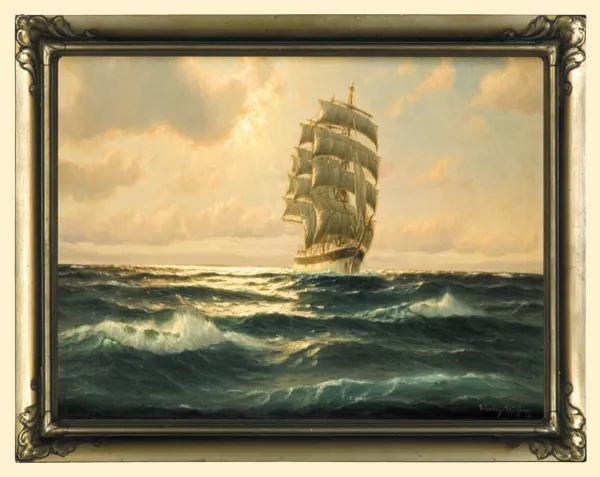 Martin Franz Glüsing, Pod pełnymi żaglami 