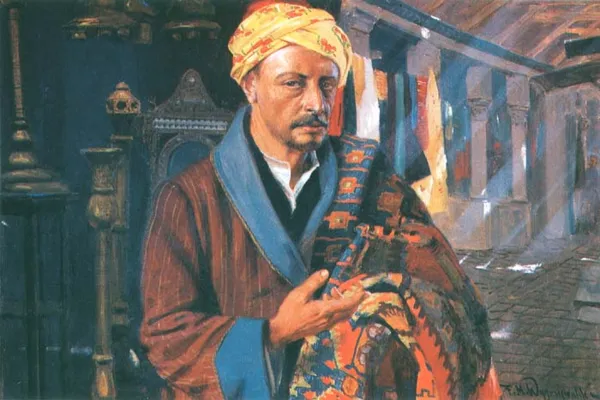 Feliks Michał Wygrzywalski, Autoportret w stroju wschodnim