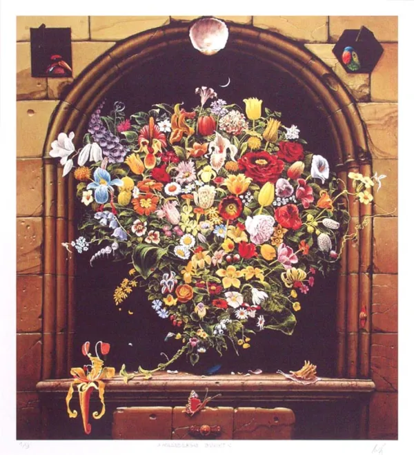 Jacek Yerka, Holenderski bukiet, 1990