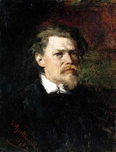 Leon Wyczółkowski, Portret Wojciecha Gersona