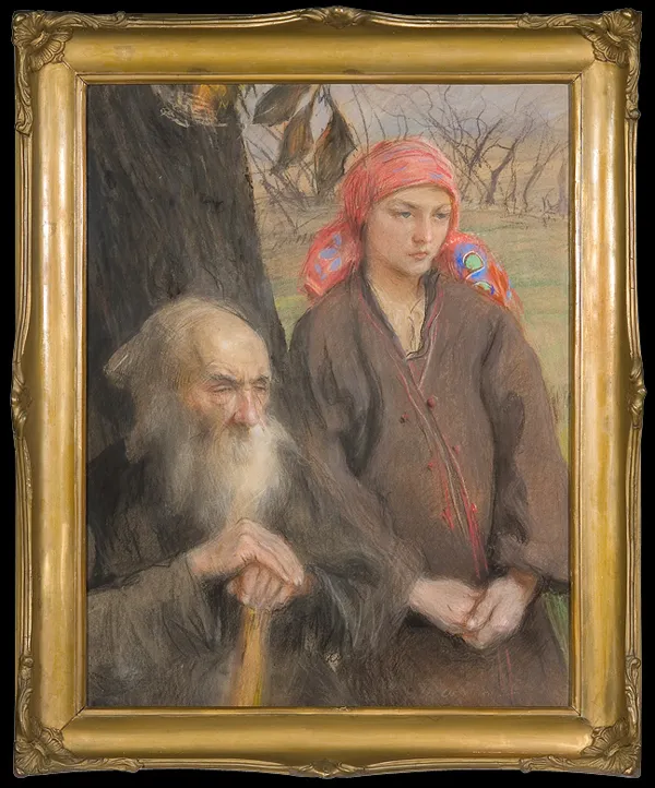 Teodor Axentowicz, JESIEŃ. STAROŚĆ I MŁODOŚĆ