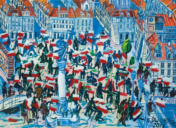 Edward Dwurnik, PLAC ZAMKOWY, 2015