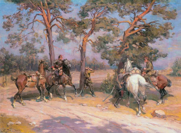 Stanisław Bagieński, Zwiad kawalerii, po 1920