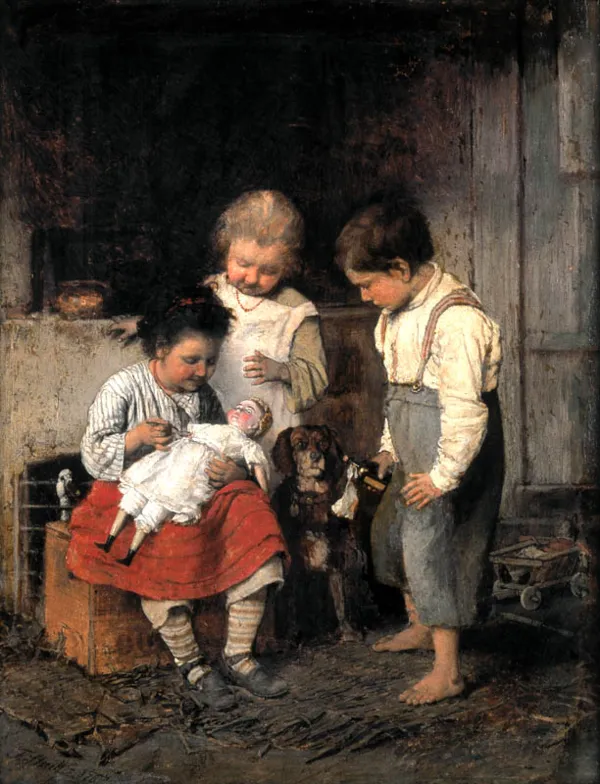 Franciszek Streitt, Lekarz lalek, 1876