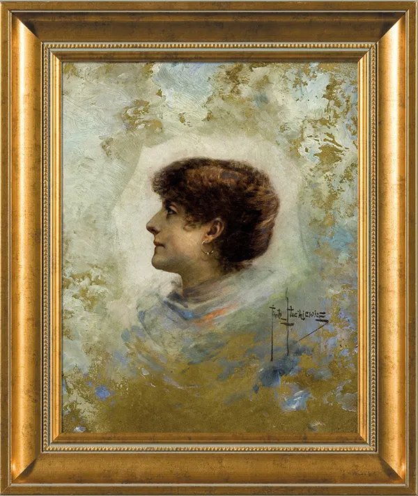 Piotr Stachiewicz, PORTRET SARY BERNHARDT, ok. 1890 