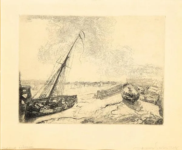 James Ensor, Barki na brzegu