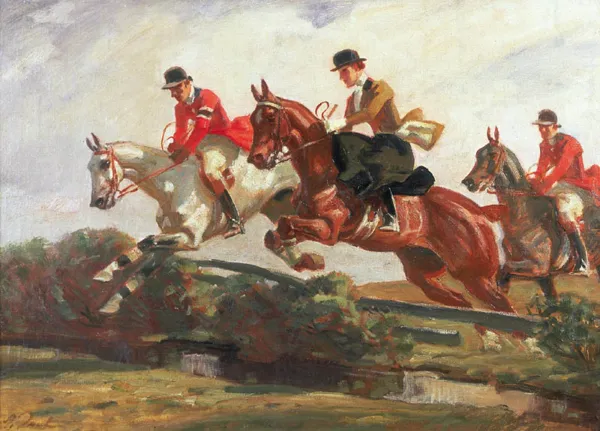 Angelo Jank, Skok przez przeszkodę, ok. 1930