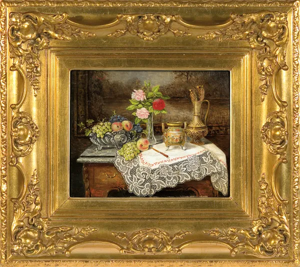 Josephine  Osnaghi, MARTWA NATURA Z KWIATAMI I OWOCAMI