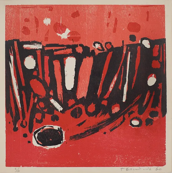 Tadeusz Dominik, Pejzaż, 1960 