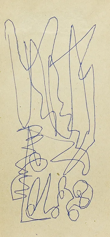 Erna Rosenstein, Kompozycja, 1958