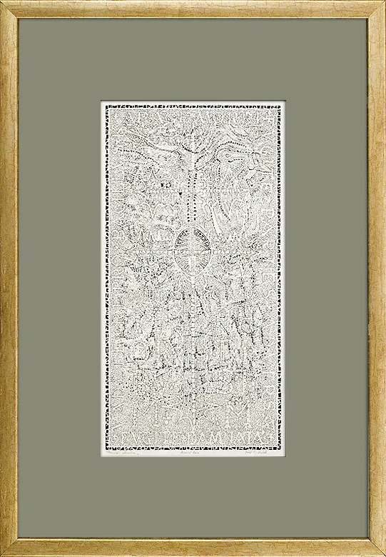 Józef Gielniak, Przeciw chorobom, z cyklu Totemy, 1960