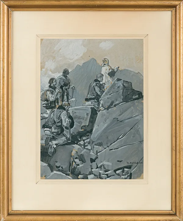 Wojciech Kossak, Z TATRZAŃSKICH WYPRAW, 1912